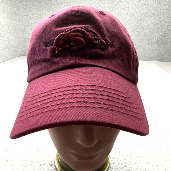 Arkansas Razorbacks Hat Cap Strap Back Mens NCAA Football‎ Top of World - Picture 1 of 8